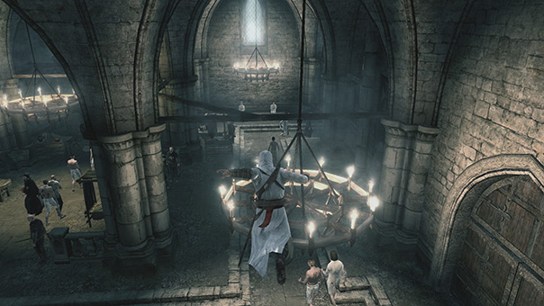 HUD-less Design of Assassin's Creed 1