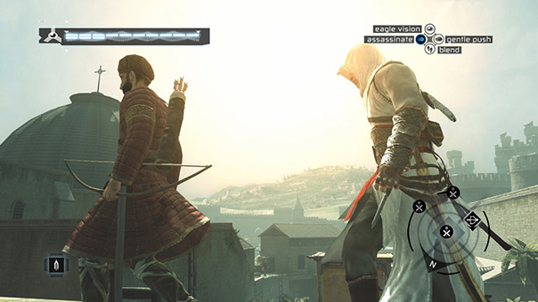 HUD-less Design of Assassin's Creed 1