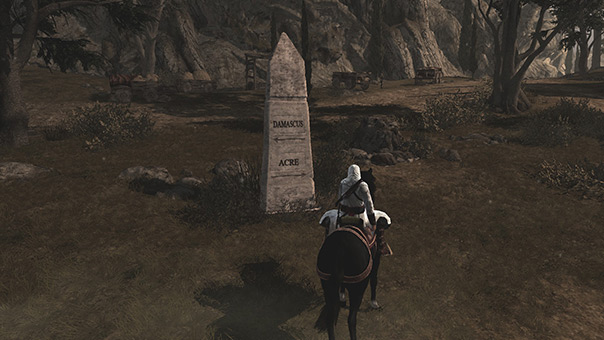 HUD-less Design of Assassin's Creed 1