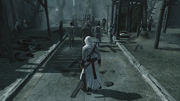 HUD-less Design of Assassin's Creed 1