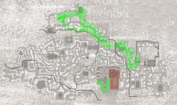 How well missions use open-world space in Assassin's Creed II